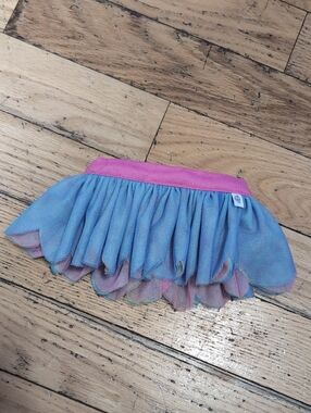 Build A Bear Rainbow Tulle Ruffle Skirt *C2